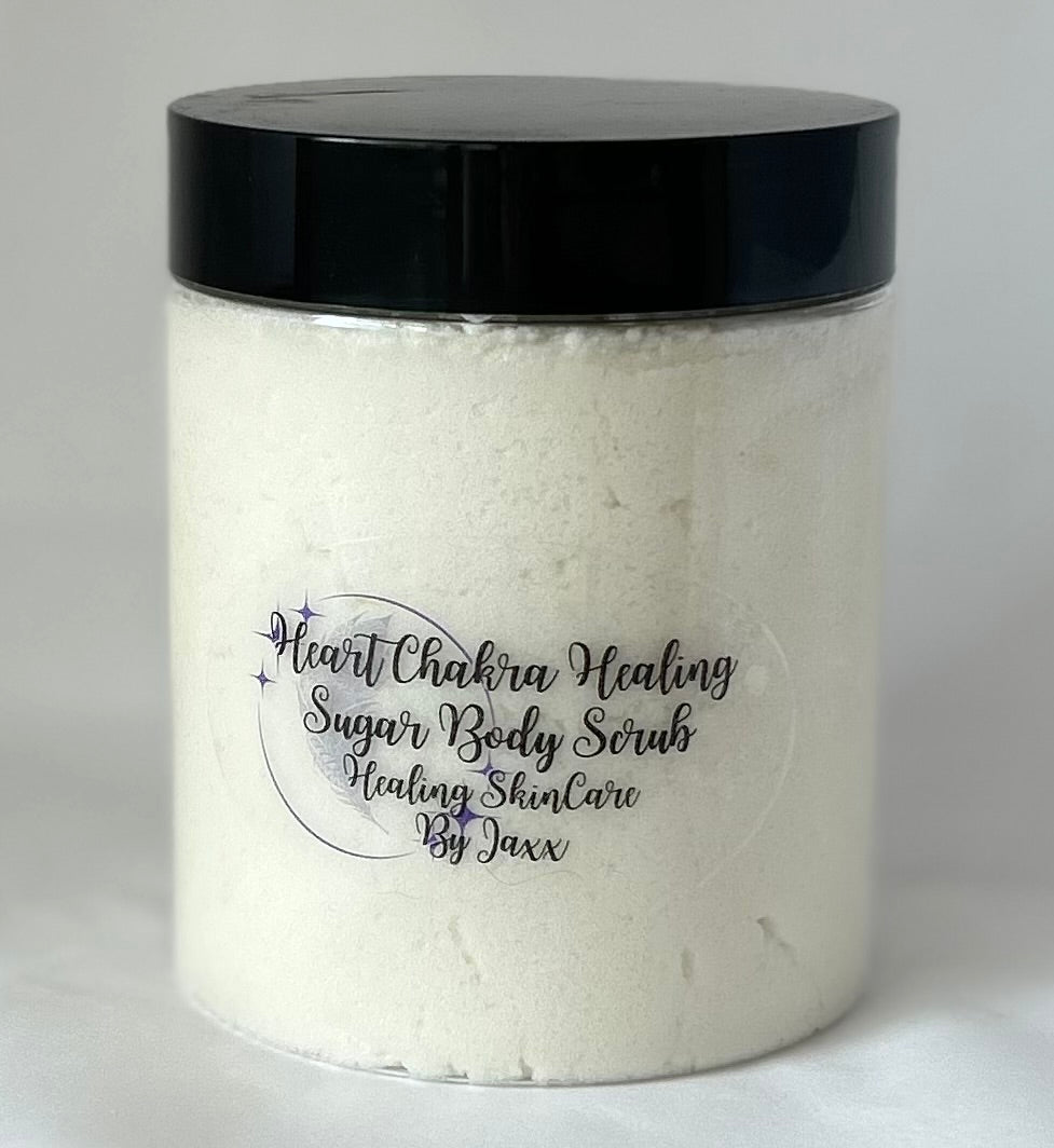 Heart Chakra Healing Sugar Body Scrub