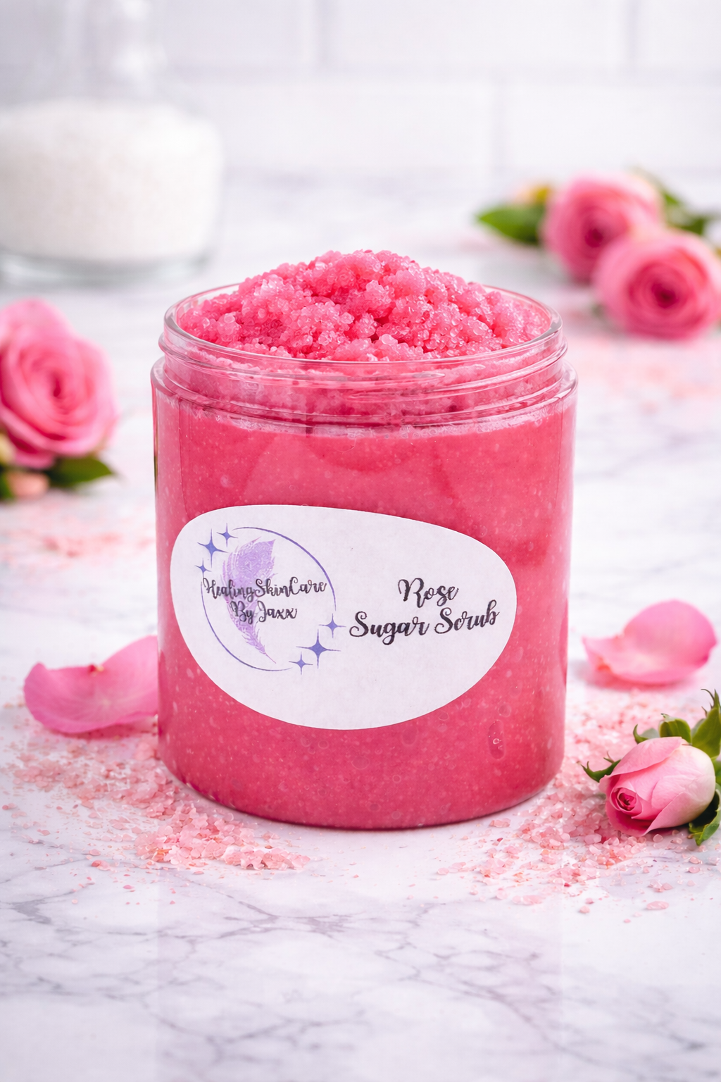 Rose Sugar Body Scrub